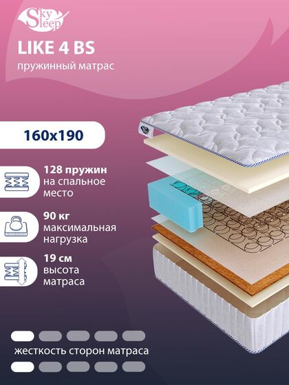 Матрас SkySleep LIKE 4 BS