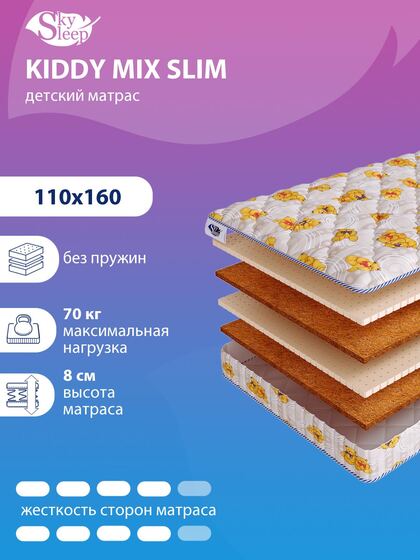 Матрас SkySleep KIDDY Mix Slim