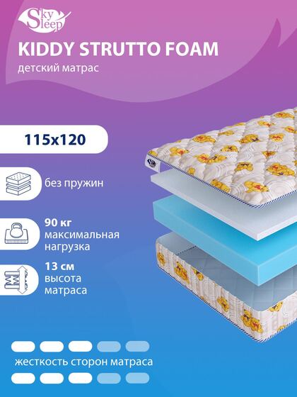 Матрас SkySleep KIDDY Strutto Foam