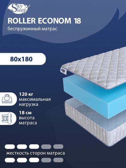 Матрас SkySleep ROLLER Econom 18