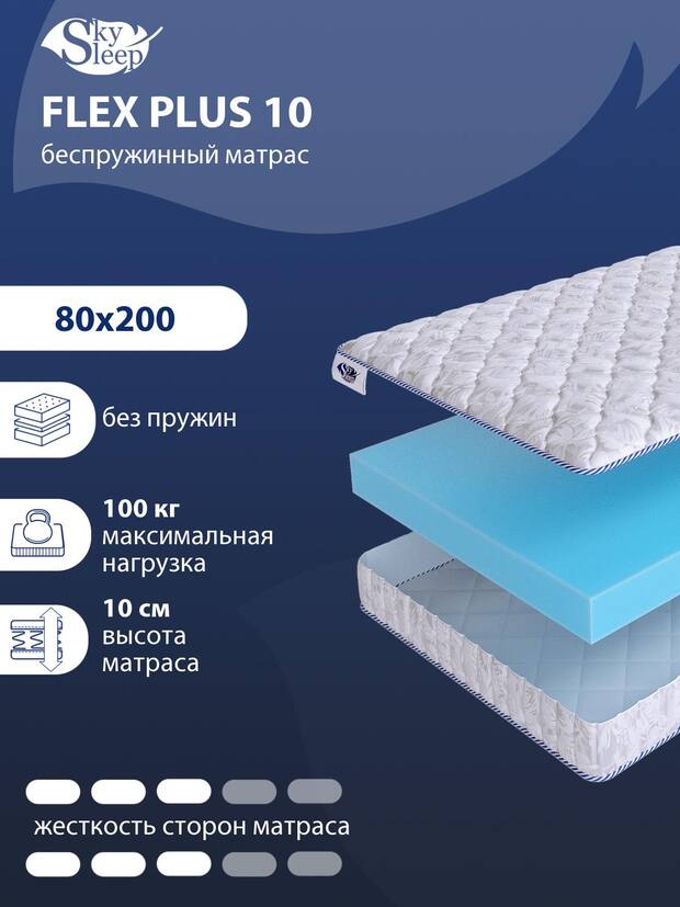 Матрас SkySleep Flex Plus 10