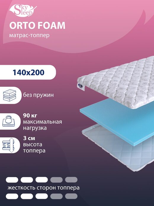 Топпер SkySleep Orto Foam