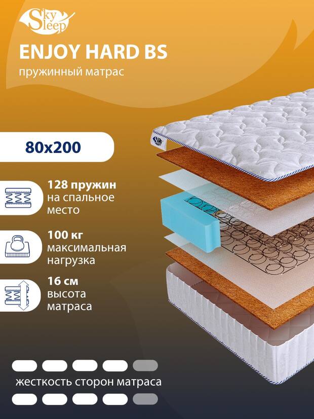 Матрас SkySleep ENJOY HARD BS
