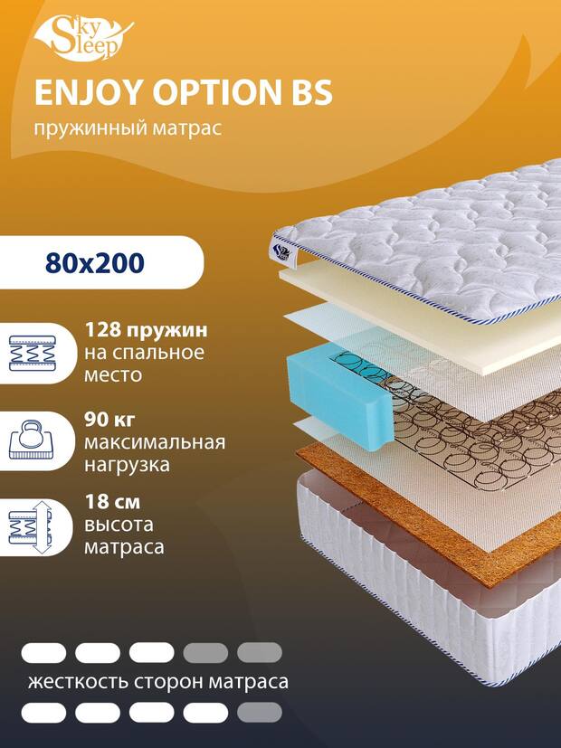 Матрас SkySleep ENJOY OPTION BS