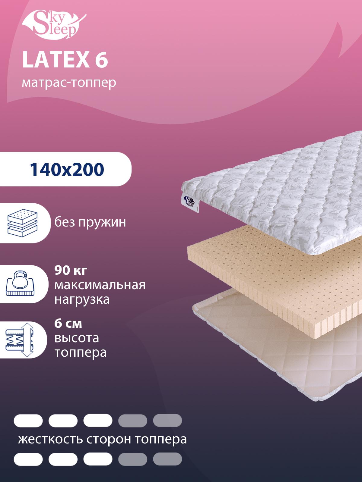 Топпер SkySleep Latex 6