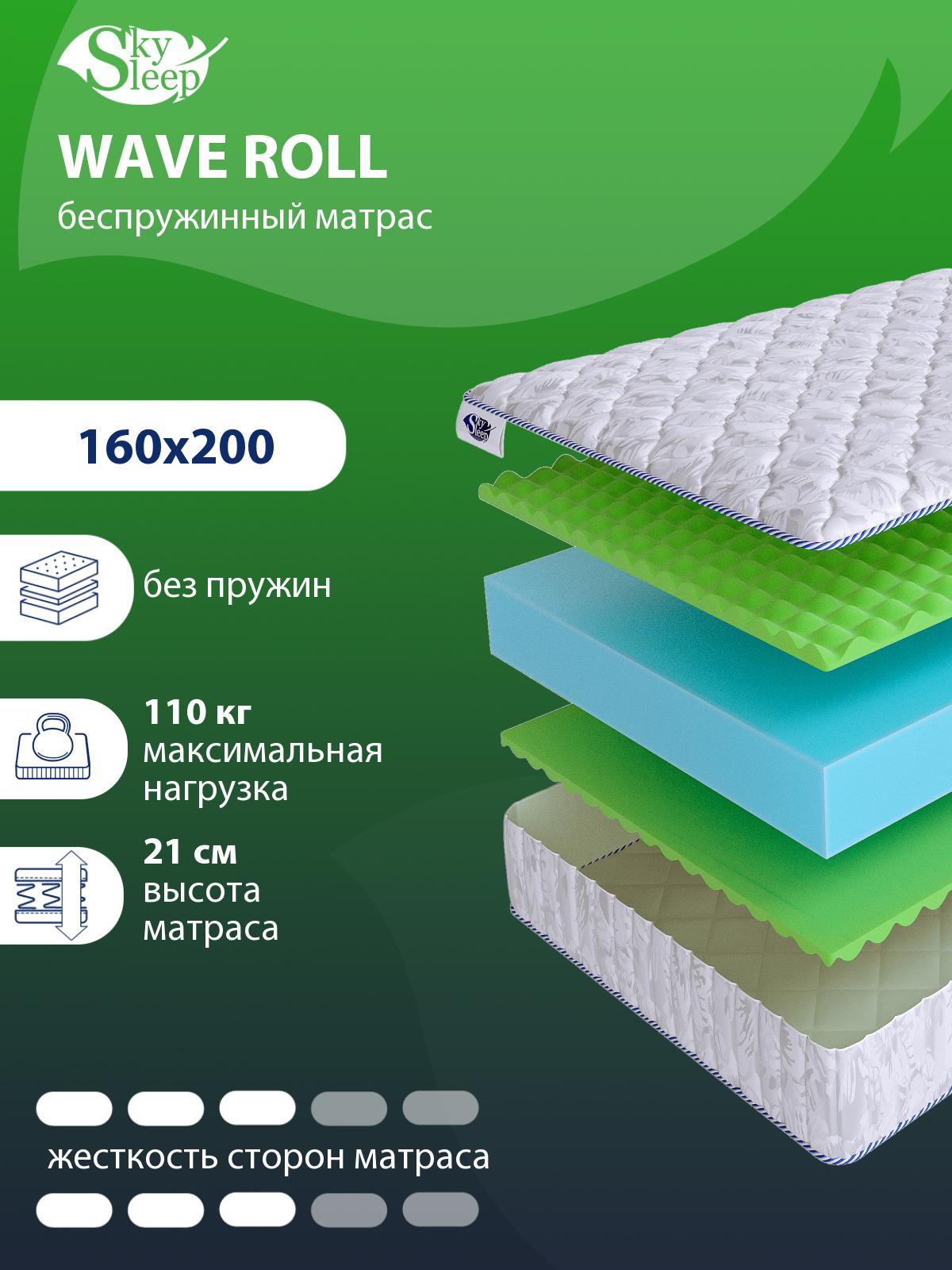 Матрас SkySleep WAVE Roll
