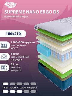 Матрас SkySleep SUPREME NANO ERGO DS фото 1