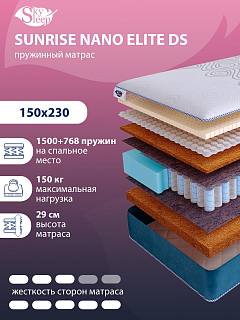 Матрас SkySleep SUNRISE NANO Elite DS фото 1