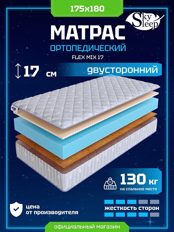 Матрас SkySleep Flex Mix 17