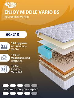 Матрас SkySleep ENJOY MIDDLE VARIO BS фото 1
