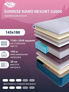 Матрас SkySleep SUNRISE NANO Resort S2000 фото 1