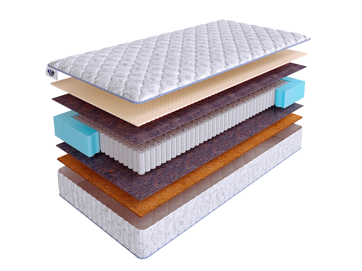 Матрас SkySleep NATURE ANATOMIC MEDIUM S1000 фото 2