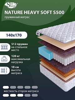 Матрас SkySleep NATURE HEAVY SOFT S500 фото 1
