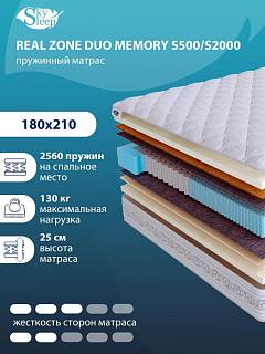 Матрас Real Zone Duo Memory S500/S2000 фото 1