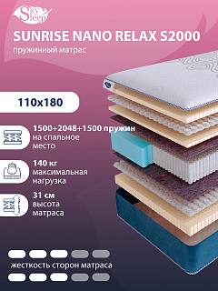 Матрас SkySleep SUNRISE NANO Relax S2000 фото 1