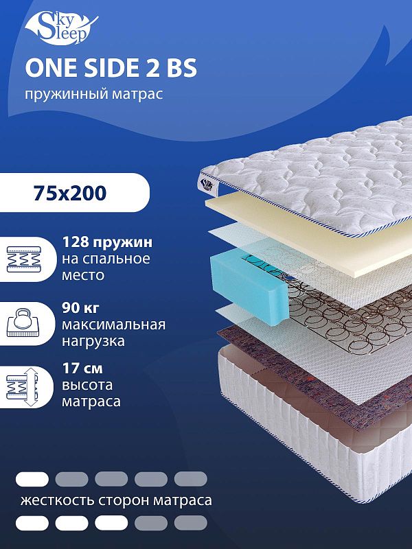 Матрас Sky Sleep ONE SIDE 2 BS