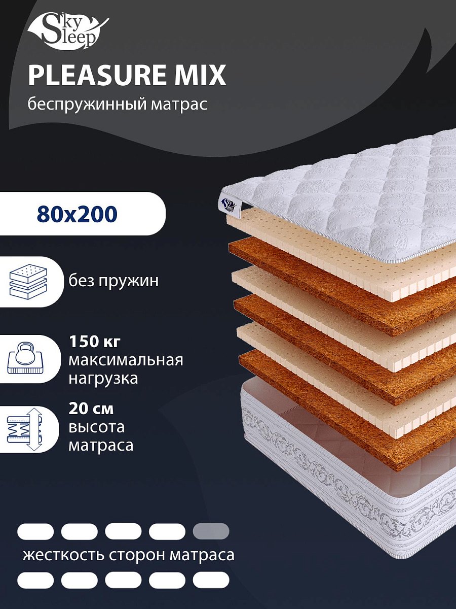 Матрас SkySleep PLEASURE MIX