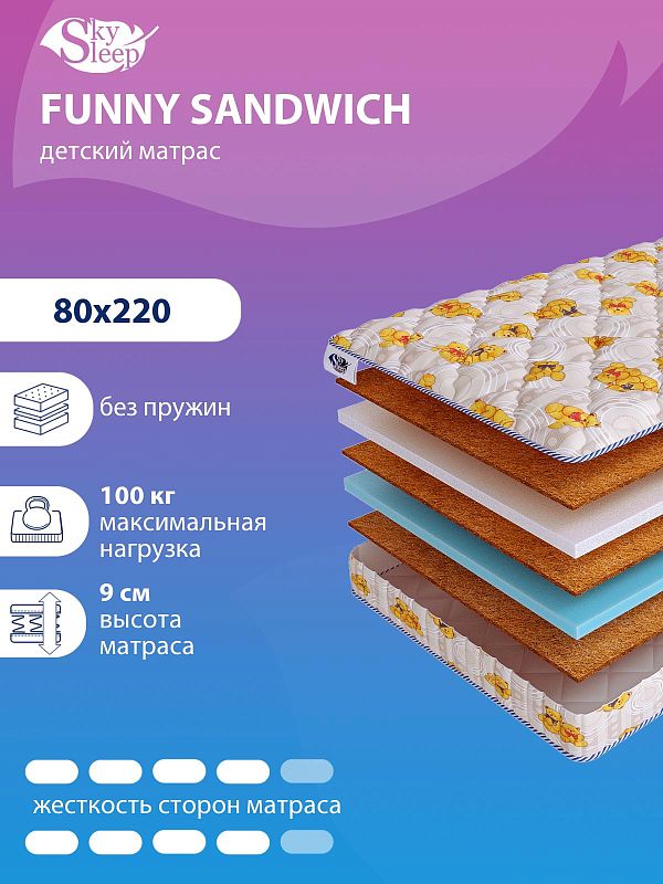 Матрас SkySleep FUNNY Sandwich