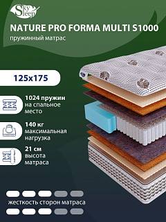 Матрас SkySleep NATURE PRO FORMA MULTI S1000 фото 1