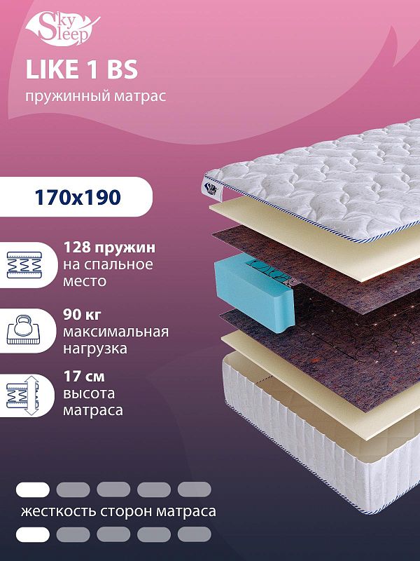 Матрас SkySleep LIKE 1 BS