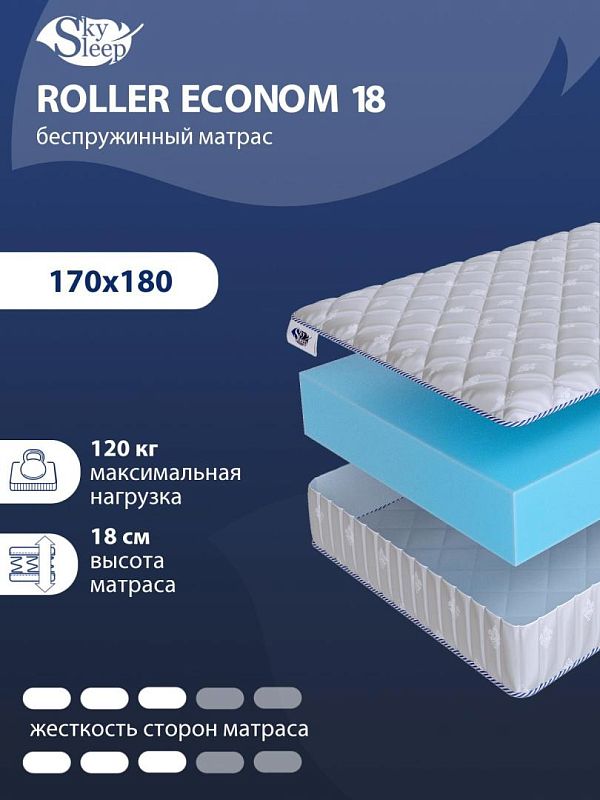 Матрас SkySleep ROLLER Econom 18