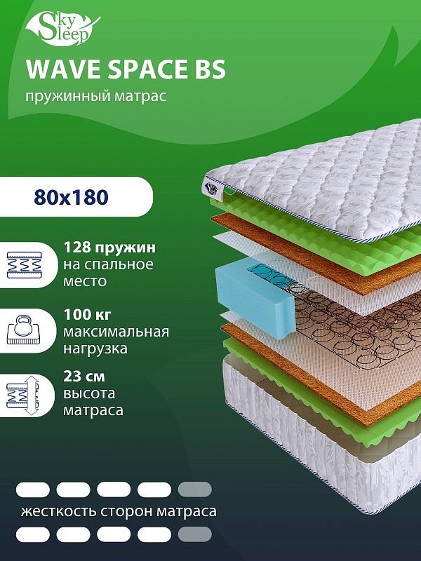 Матрас SkySleep WAVE SPACE BS