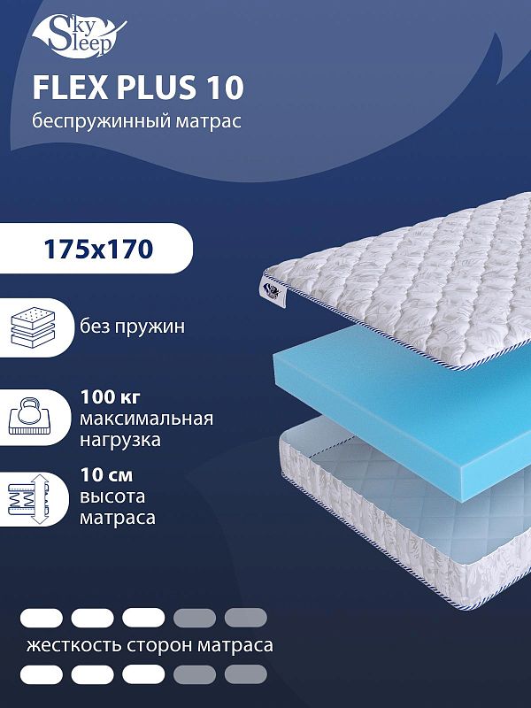 Матрас SkySleep Flex Plus 10