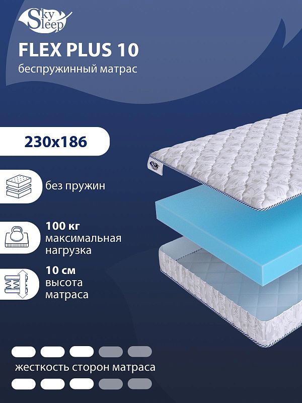 Матрас SkySleep Flex Plus 10