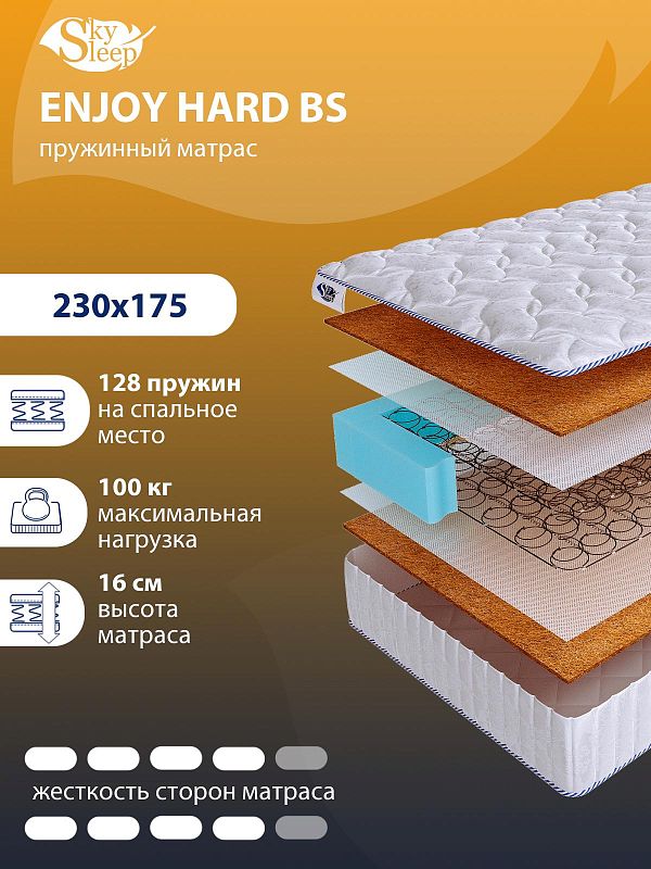 Матрас SkySleep ENJOY HARD BS
