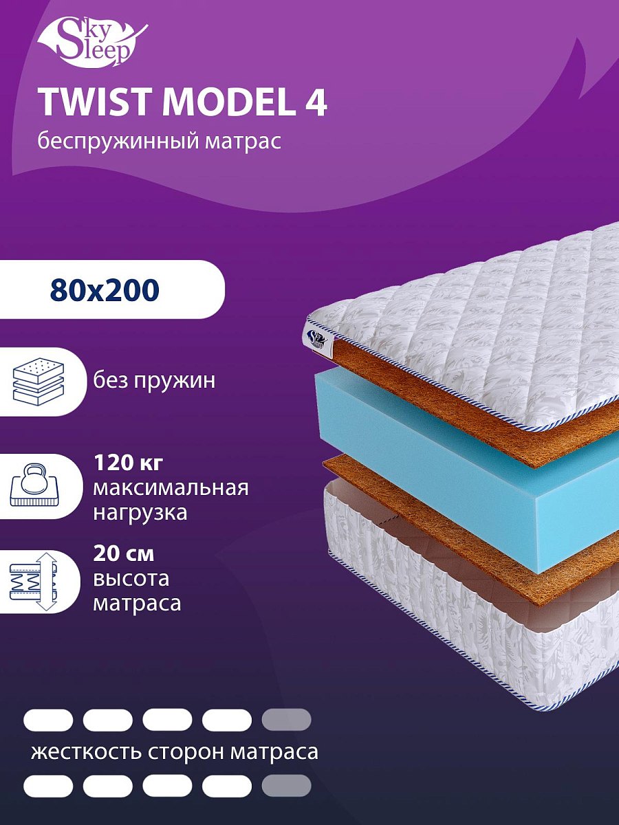 Матрас SkySleep TWIST Model 4
