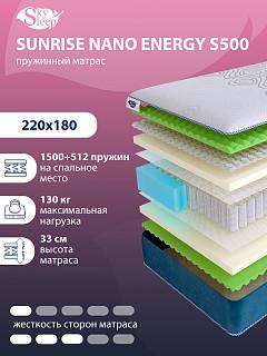 Матрас SkySleep SUNRISE NANO Energy S500 фото 1