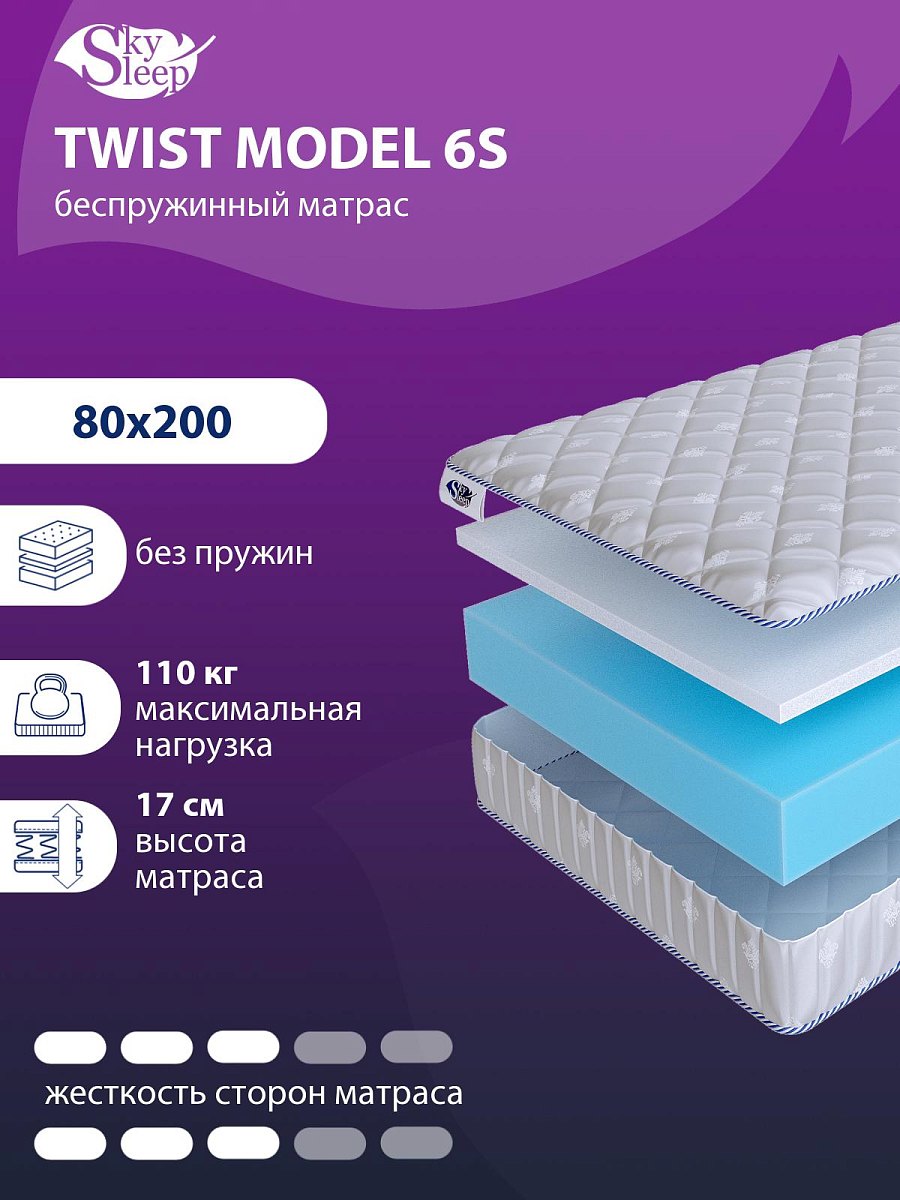 Матрас SkySleep TWIST Model 6S