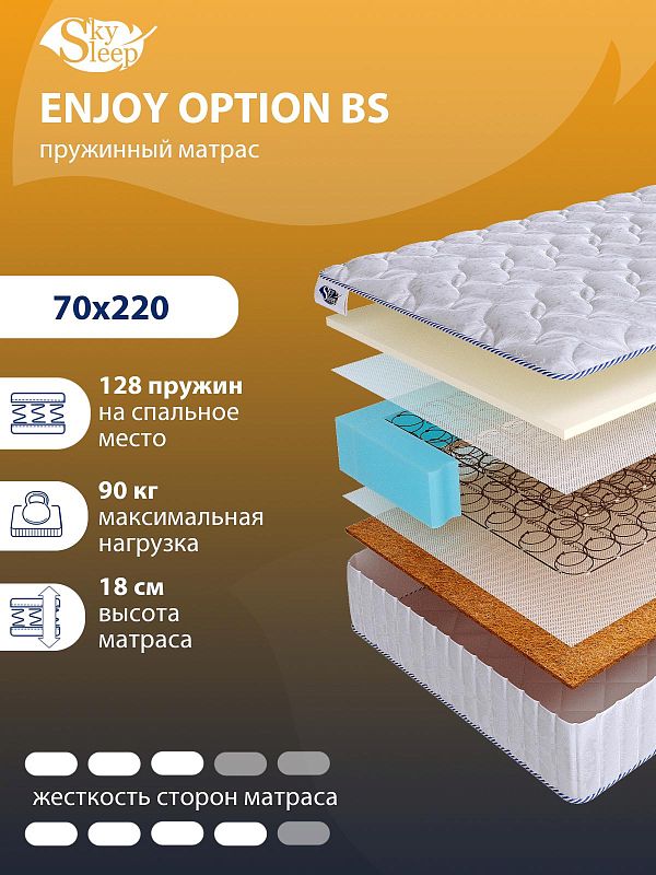 Матрас SkySleep ENJOY OPTION BS