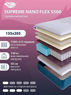 Матрас SkySleep SUPREME NANO FLEX S500 фото 1