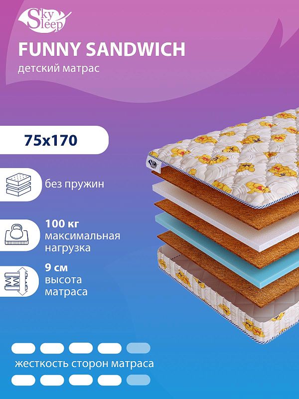 Матрас SkySleep FUNNY Sandwich