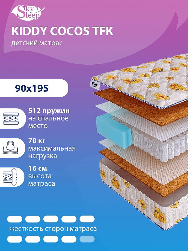 Матрас SkySleep KIDDY Cocos TFK