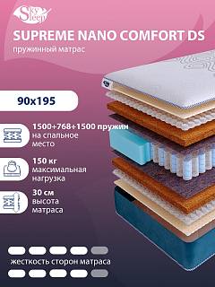 Матрас SkySleep SUPREME NANO COMFORT DS фото 1