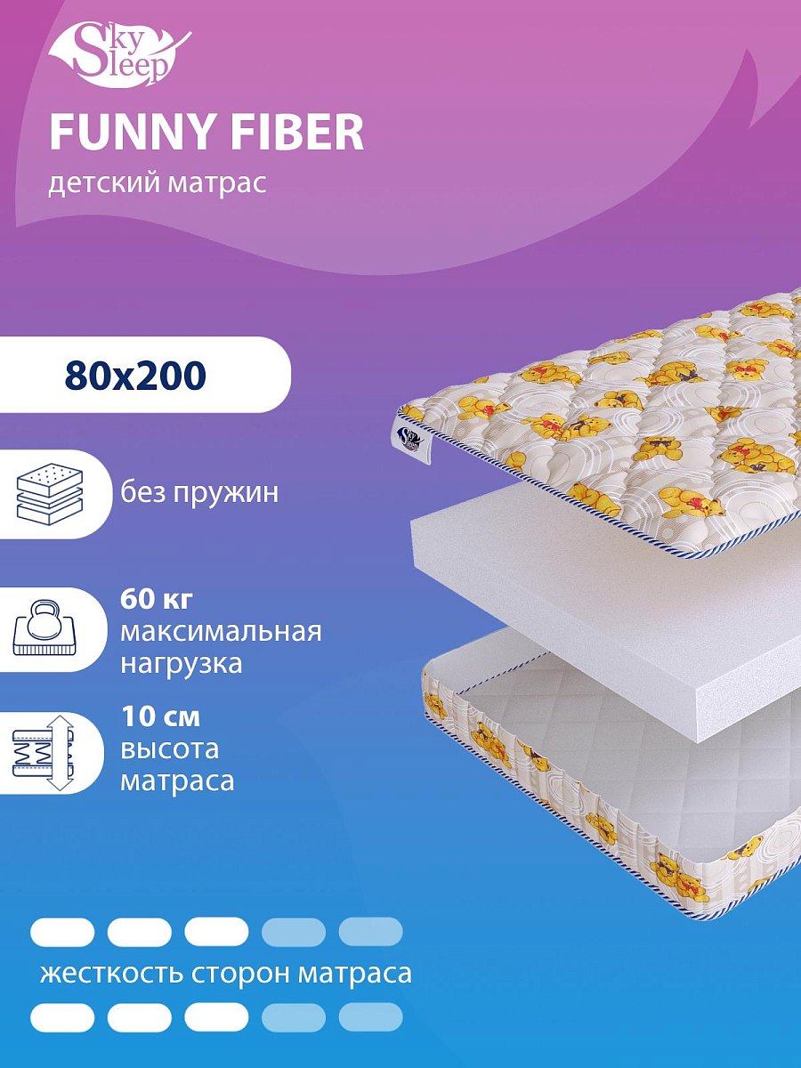 Матрас SkySleep FUNNY Fiber