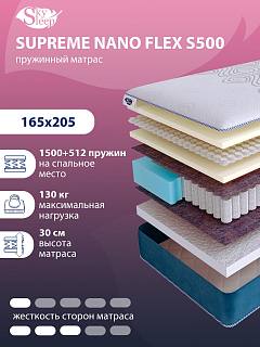 Матрас SkySleep SUPREME NANO FLEX S500 фото 1