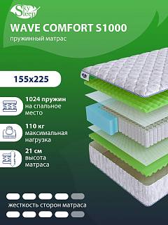Матрас SkySleep WAVE Comfort S1000 фото 1