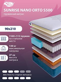 Матрас SkySleep SUNRISE NANO Orto S500 фото 1