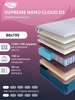 Матрас SkySleep SUPREME NANO CLOUD DS фото 1