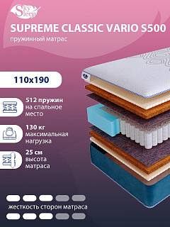 Матрас SkySleep SUPREME CLASSIC VARIO S500 фото 1