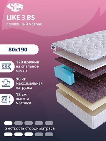 Матрас SkySleep LIKE 3 BS фото 1