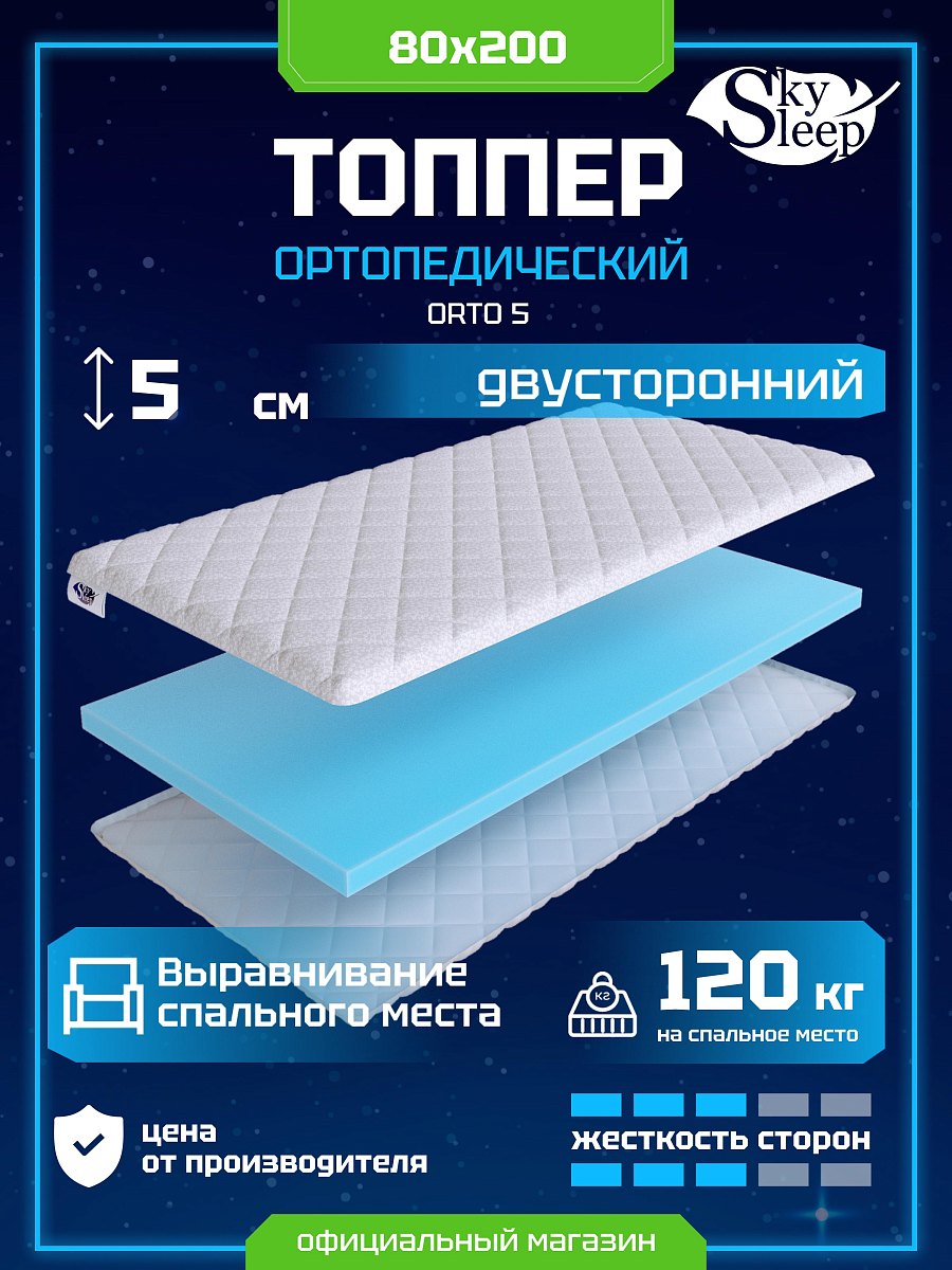 Топпер SkySleep Orto 5