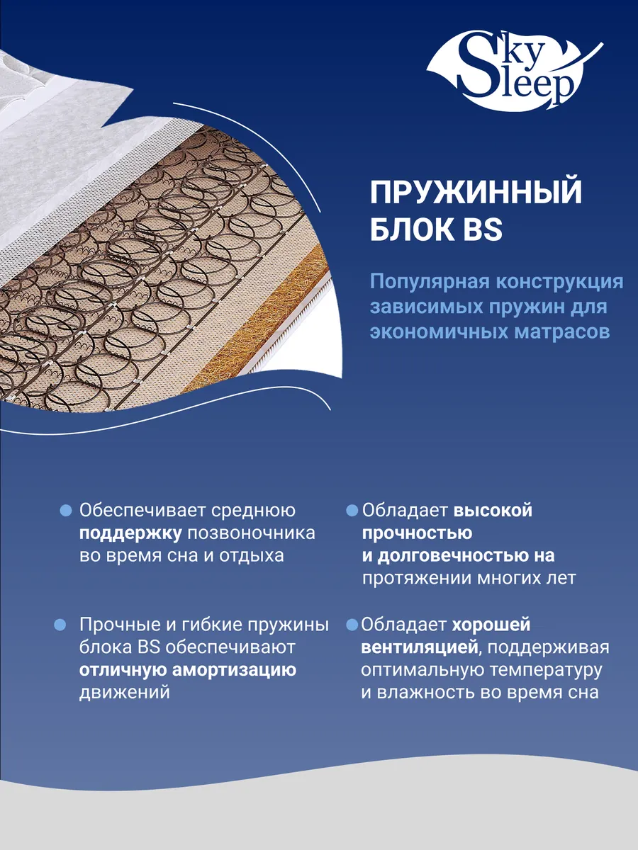 Матрас SkySleep LIKE 1 BS фото 4